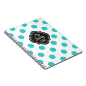 かわいい水玉模様が私のジューシーな生活を描く ノートブック (右側)