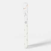 かわいい水玉模様の花柄 Case-Mate iPhoneケース (裏面 / 左)