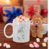 かわいい水玉模様メリークリスマスホリデー格言コフ マグカップ