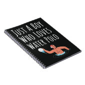 かわいい水球ギフト 男の子用 子供用 楽しい 幼児 ノートブック (右側)