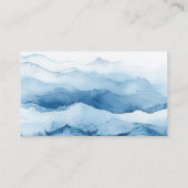 かわいい水航海の色アホイベビー エンクロージャーカード (裏面)