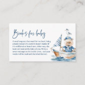 かわいい水航海の色アホイベビー エンクロージャーカード (正面)