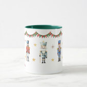 かわいい水色のナツクラッカー星 マグカップ (中央)