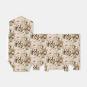 かわいい水色のバニーとイチゴ フェイバーボックス (折り畳みなし)