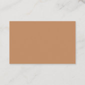 かわいい水色の子犬ペットグルーミングサービス 名刺 (裏面)