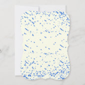 かわいい水色の海底|過去記事 サンキューカード (裏面)