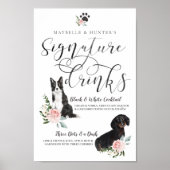 かわいい水色の犬たち|過去記事 ポスター (正面)