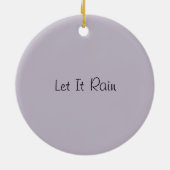 かわいい水色の虹と雲 セラミックオーナメント (裏面)