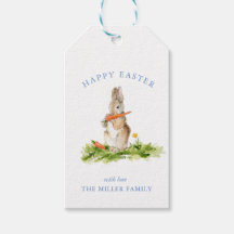 かわいい水色イースターバニー