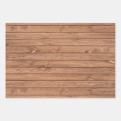 かわいい水色クリスマスラッピング紙シート ラッピングペーパーシート (正面)