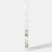 かわいい水色シャールペイ子犬 Case-Mate iPhoneケース (裏面 / 左)