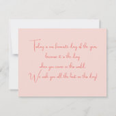 かわいい水色シンプルのヘッジホッグハッピーバースデー カード (裏面)