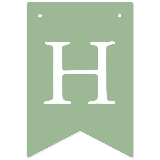 かわいい水色テディベア離れ誕生日任意の年齢 バンティングフラッグ (第2の旗)