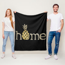 かわいい水色パイナップルホームデコール