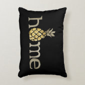 かわいい水色パイナップル アクセントクッション (正面(垂直))