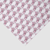 かわいい水色ピンクのベビーシューズパターン 薄葉紙 (詳細)