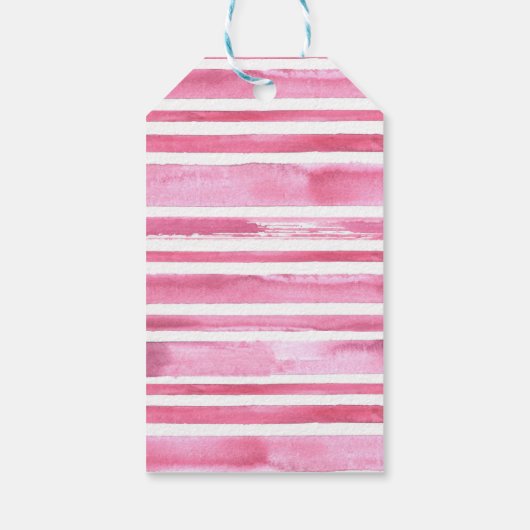 かわいい氷ポップ・アートのの誕生日ありがとう ギフトタグ (裏面)