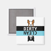 かわいい汚れ/クリーン食洗機磁石 マグネット (正面/裏面)