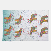 かわいい泡ザエレファントキッチンタオル キッチンタオル (横)