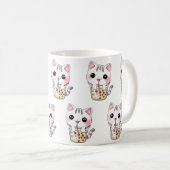 かわいい泡茶 コーヒーマグカップ (正面右)