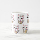 かわいい泡茶 コーヒーマグカップ (中央)