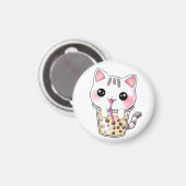 かわいい泡茶 マグネット (正面/裏面)