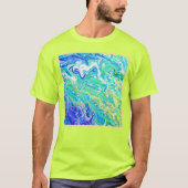 かわいい波型 Tシャツ (正面)