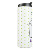 かわいい洗濯機ランドリー漫画イラストレーション タンブラー (回転左)