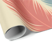 かわいい洗練されたプレミアムモノグラム子供の誕生日 ラッピングペーパー (ロールコーナー)