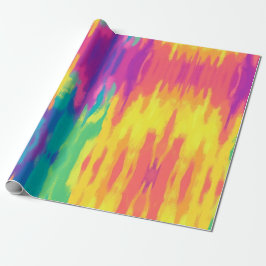 かわいい洗練されたモノグラムプレミアム子供の誕生日 ラッピングペーパー