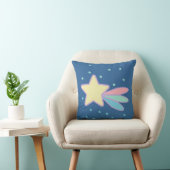 かわいい流れ星 彗星 クッション (椅子)