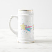 かわいい流れ星 彗星 ビールジョッキ (左)