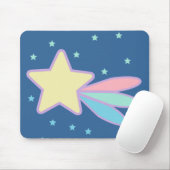 かわいい流れ星 彗星 マウスパッド (マウス)