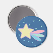 かわいい流れ星 彗星 マグネット (正面/裏面)