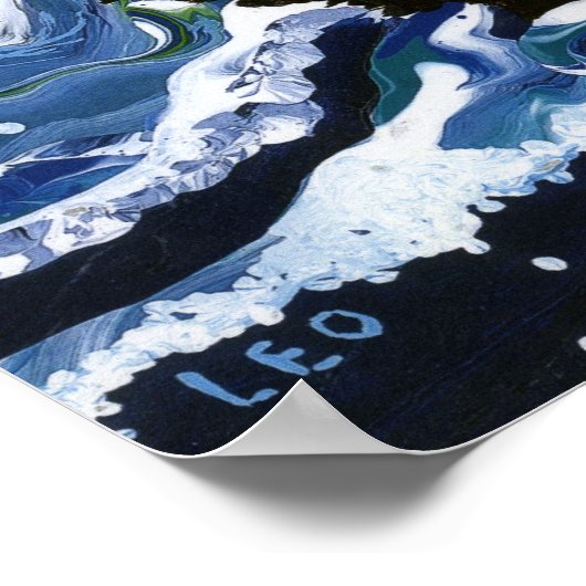 かわいい海のオーター ポスター (角)