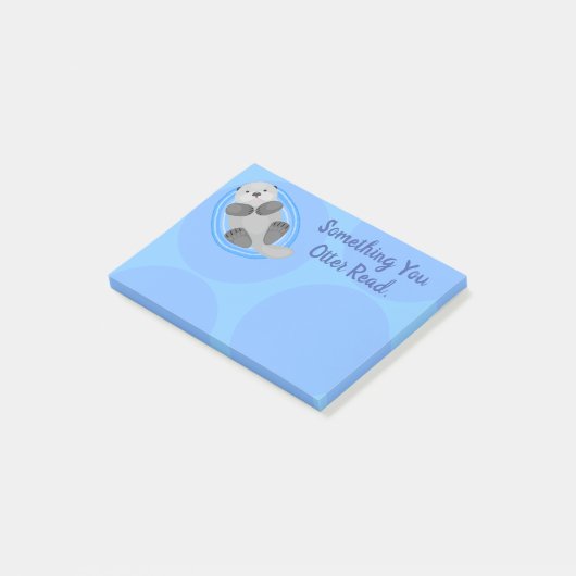 かわいい海のカワートカートゥーンイラストレーションポストイットノート ポストイット (アングル)