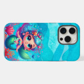 かわいい海の中の人魚 iPhoneケース (裏面横)