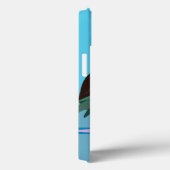 かわいい海の亀のアート Case-Mate iPhoneケース (裏面 / 右)