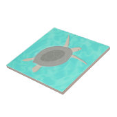 かわいい海の亀 タイル (側面)
