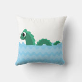 かわいい海の怪物 クッション (裏面)