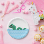 かわいい海の怪物 ペーパープレート (パーティー)