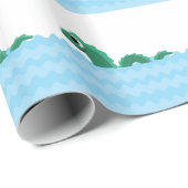 かわいい海の怪物 ラッピングペーパー (ロールコーナー)