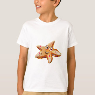 かわいい海の海のヒトデ Tシャツ