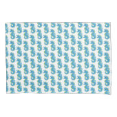 かわいい海の生き物 – シーホース 枕カバー (正面)