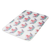 かわいい海シータコカラフル バスマット (アングル)