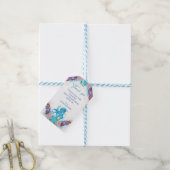 かわいい海シーベビータコカラフルギフトラベル ギフトタグ (より糸付き)