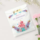 かわいい海シーベビータコ赤ちゃんシャワーパーティー フェイバーバッグ (封をした状態)