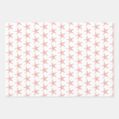 かわいい海パターン ラッピングペーパーシート (正面3)