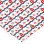 かわいい海上パターン テーブルクロス (アングル)