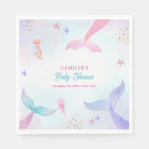 かわいい海夏マーメイドテールベイビーシャワー